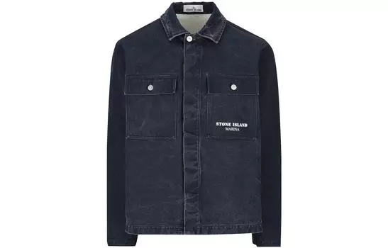 STONE ISLAND Мужская рубашка, цвет Blue