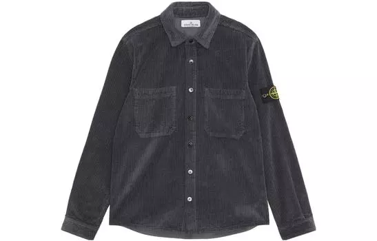 STONE ISLAND Мужская рубашка, Серый
