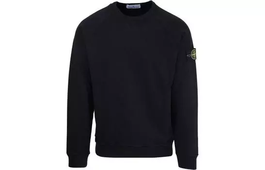 Мужская толстовка Stone Island, черный