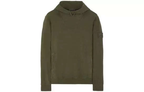 Толстовка мужская Stone Island SS23, хаки
