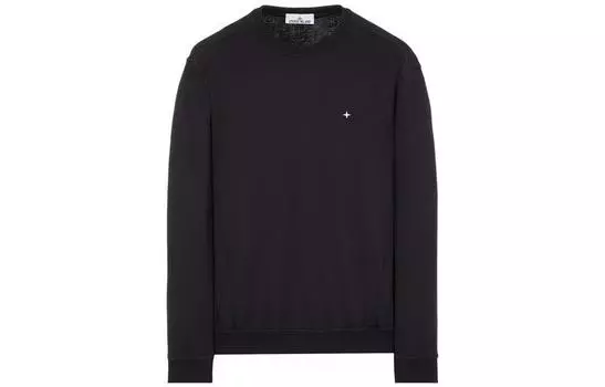 STONE ISLAND Мужская толстовка, цвет Black