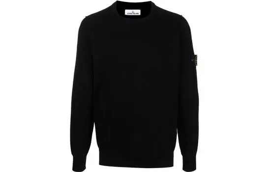STONE ISLAND Мужская толстовка, цвет Black
