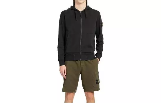 Толстовка Stone Island Men на молнии, черный