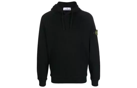 Толстовка мужская Stone Island с завязками, черный