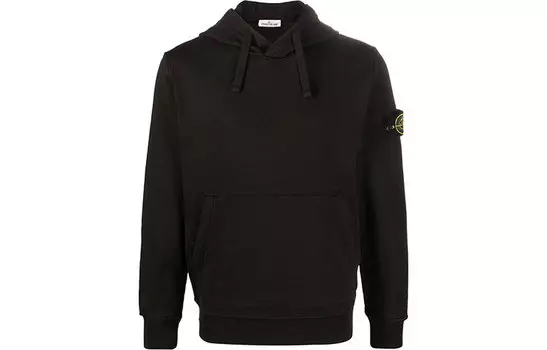 STONE ISLAND Мужская толстовка, цвет Black