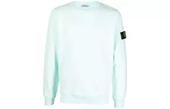 Толстовка мужская Stone Island, сине-голубой