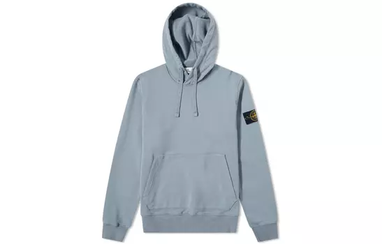 Толстовка мужская Stone Island с капюшоном, синий