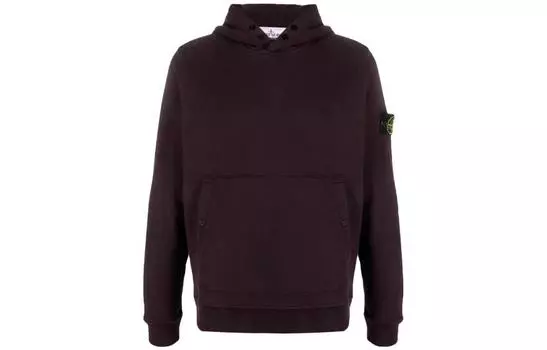 STONE ISLAND Мужская толстовка, цвет Burgundy