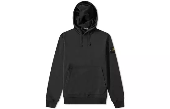 Толстовка мужская Stone Island Logo-patch, черный