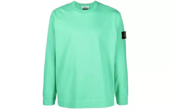 STONE ISLAND Мужская толстовка, ярко зеленый