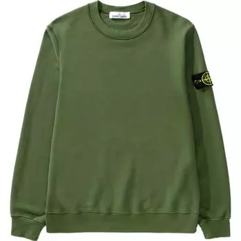 STONE ISLAND Мужская толстовка, зеленый