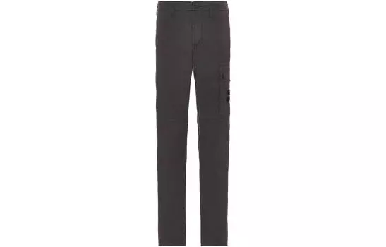 Брюки-карго Stone Island мужские, черный / серый