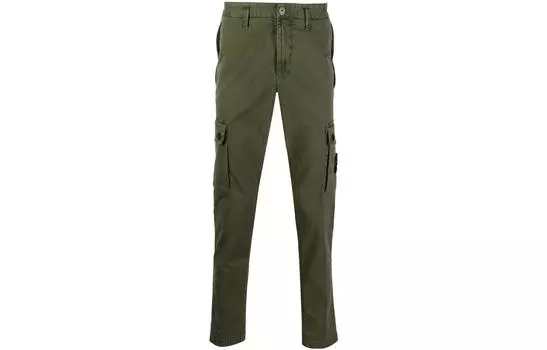 STONE ISLAND Мужские повседневные брюки, цвет Army Green