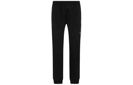 Брюки мужские Stone Island Compass Patch Track, черный