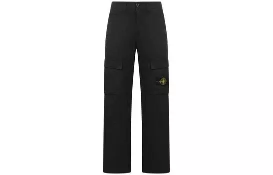 Брюки мужские Stone Island Mid-Waisted, черный