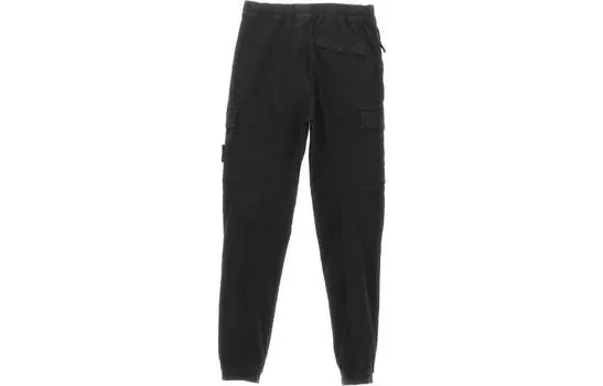Брюки мужские Stone Island Tapered-leg Cargo, черный