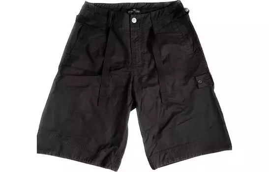 Шорты мужские Stone Island на пуговице и молнии, черный