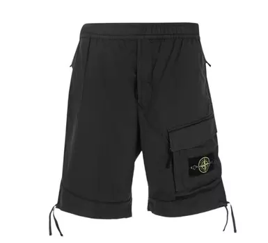 STONE ISLAND Мужские повседневные шорты, цвет Black