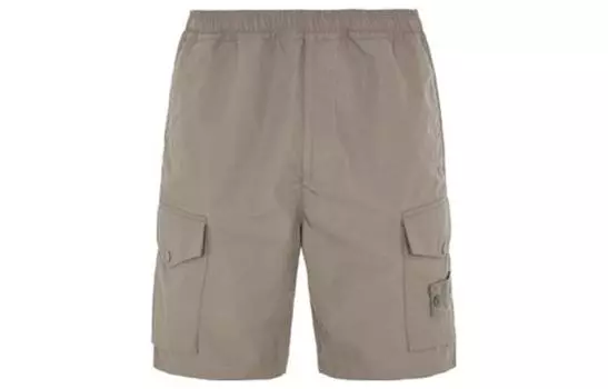 Шорты мужские Stone Island Ghost Pieces, коричневый