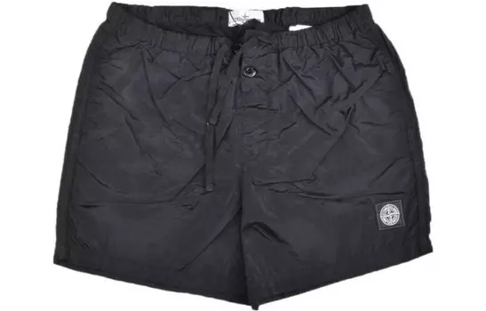 STONE ISLAND Мужские шорты для плавания, цвет Black