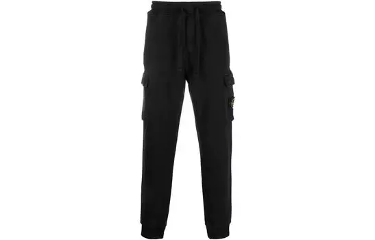 STONE ISLAND Мужские спортивные штаны, цвет Black