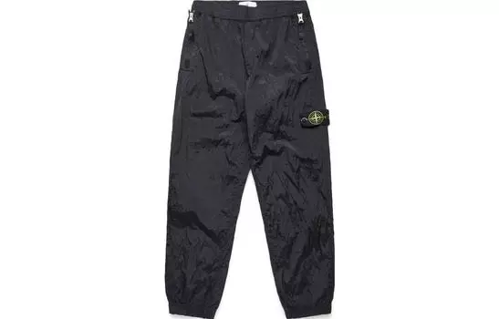 Stone Island Мужские спортивные штаны, цвет metallic black