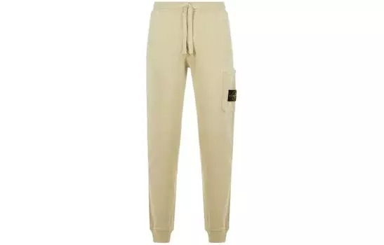 Штаны спортивные Stone Island мужские, бежевый