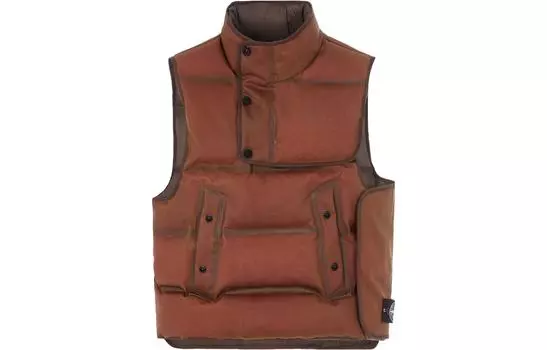 STONE ISLAND Мужские жилеты, цвет Brown
