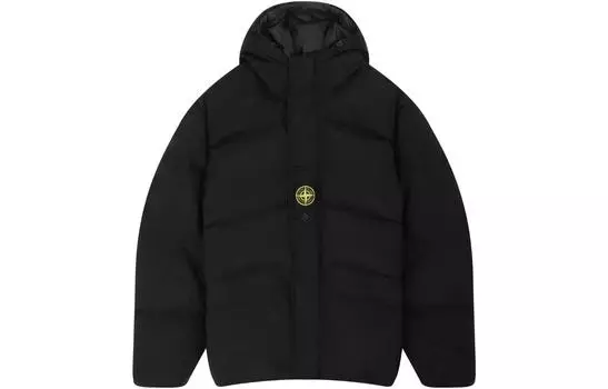 Пуховик мужской Stone Island Naslan Down, черный