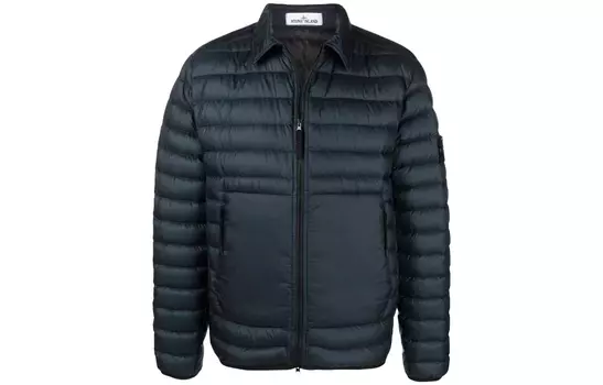 STONE ISLAND Мужской пуховик, цвет Black