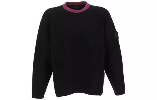 STONE ISLAND Мужской свитер, цвет Black