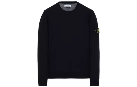 Свитер мужской Stone Island, темно-синий