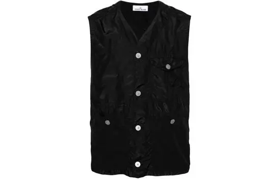 STONE ISLAND Мужской жилет, цвет Black