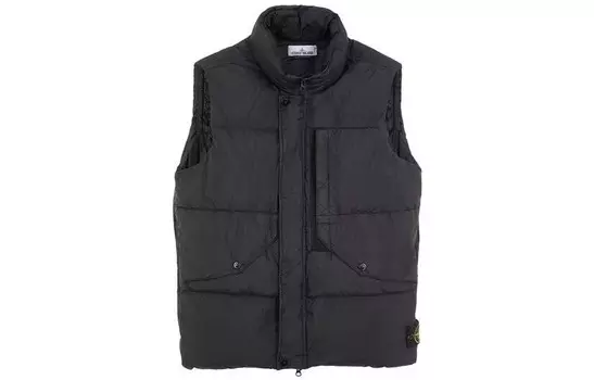 STONE ISLAND Мужской жилет, цвет Black