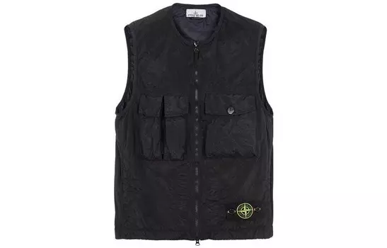 STONE ISLAND Мужской жилет, цвет Black