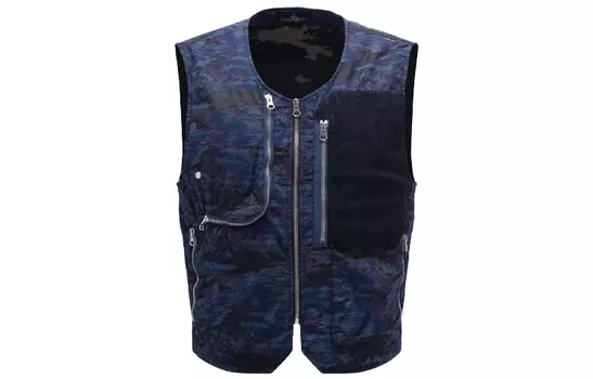 STONE ISLAND Мужской жилет, цвет Blue