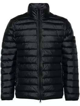 Stone Island пуховик Loom Woven, синий