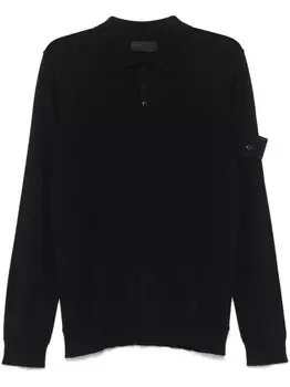 Stone Island рубашка поло с нашивкой Compass, синий