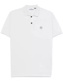 Stone Island рубашка поло с нашивкой Compass, синий