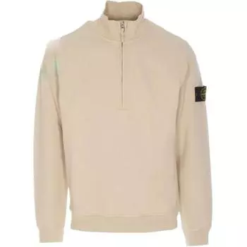 STONE ISLAND Рубашка-поло унисекс бежевая