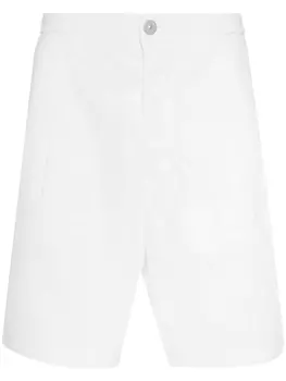 Stone Island шорты-бермуды с логотипом, белый