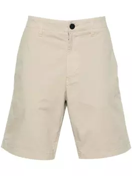 Stone Island шорты-бермуды с нашивкой Compass, нейтральный цвет
