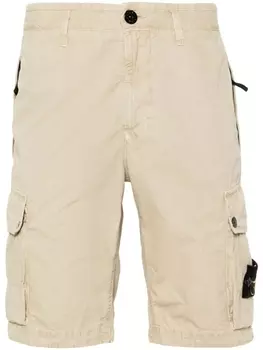 Stone Island шорты карго Compass, нейтральный цвет