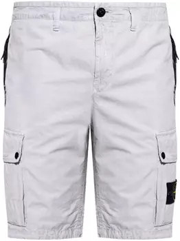 Stone Island шорты карго, серый