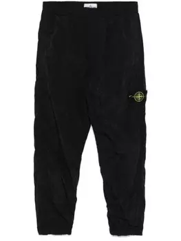 Stone Island штаны с компасом, черный