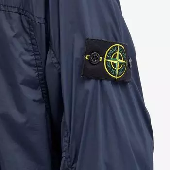 Stone Island Складная куртка Skin Touch из нейлона-TC, синий