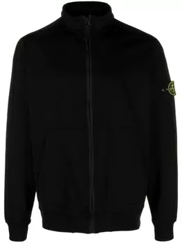 Stone Island спортивная куртка с нашивкой Compass, черный