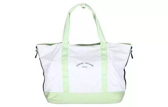 STONE ISLAND Сумка-мессенджер из полиамида, мужская, зеленая