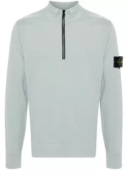 Stone Island свитер с изображением компаса, зеленый