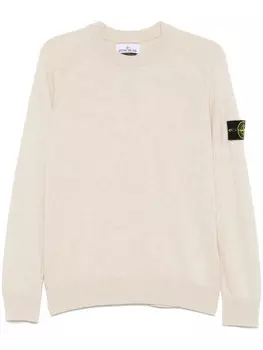 Stone Island свитер с круглым вырезом, нейтральный